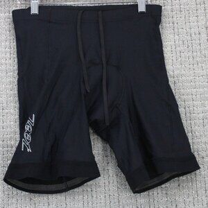 Zoot Performance Shorts Womens Large L Black Solid Cycling Padded Shorts